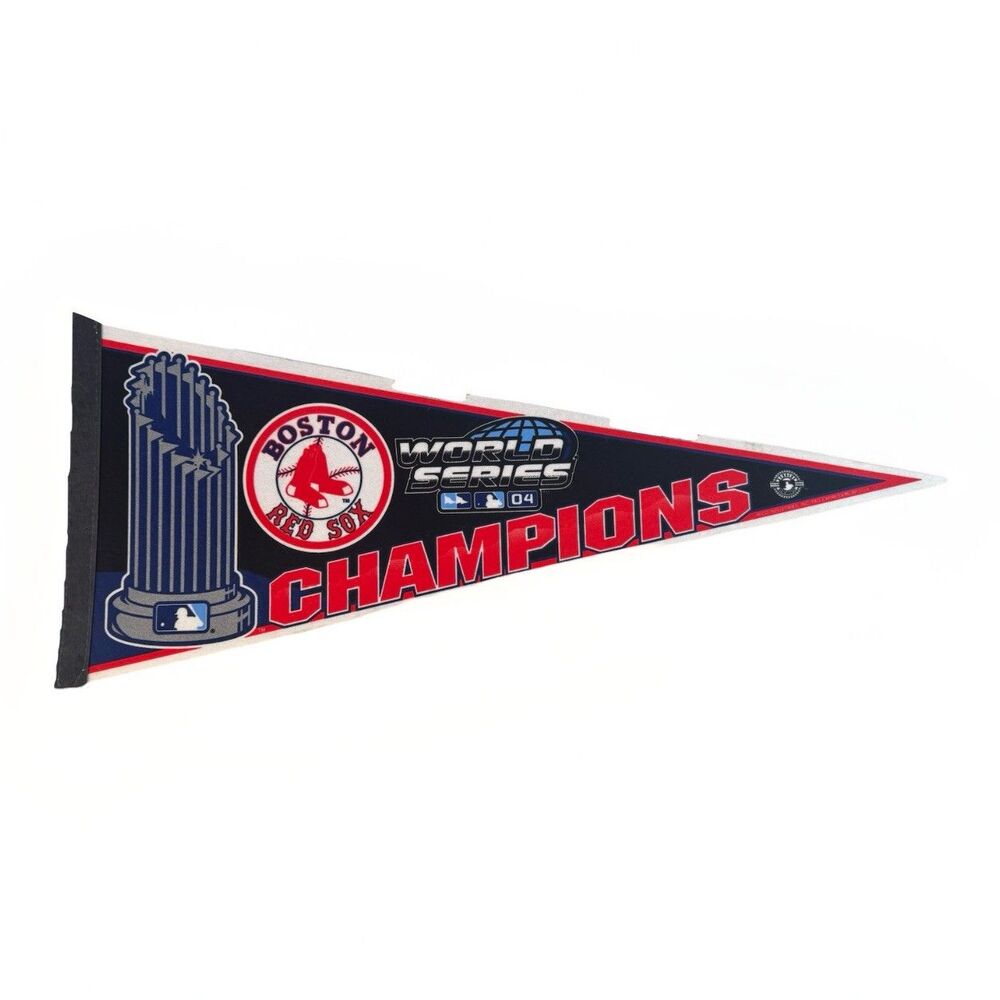 Boston Red Sox 2004 World Series Champions Felt Pennant Full Size